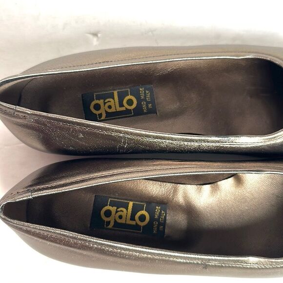 NWOB GALO Vintage Leather Ballerina Flats Hand made in Italy EUR 37,5 - Picture 9 of 13